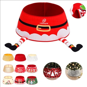 Decoration Foldable Waterproof Fabric Holiday Tree Collar